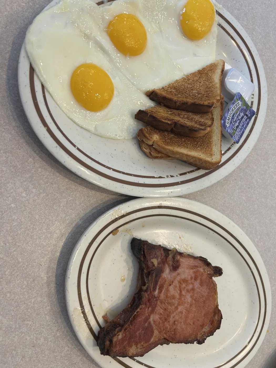 Smoked Chop & Eggs