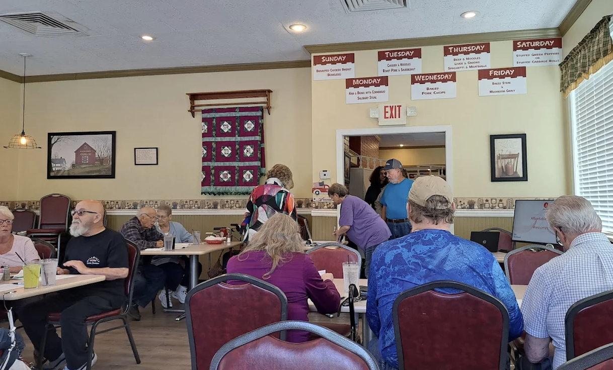 Inside Studebaker's Country Restaurant in Springfield, Ohio